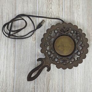 Vintage Sears Roebuck & Co Kenmore Electric Trivet with Power Cord Works 10"